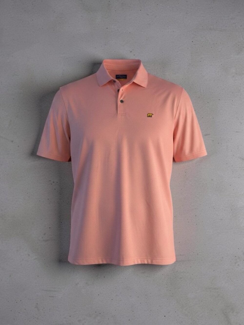 Jack Nicklaus Golden Bear Performance Golf Polo Shirt Men's XL Pink Moisture Wic